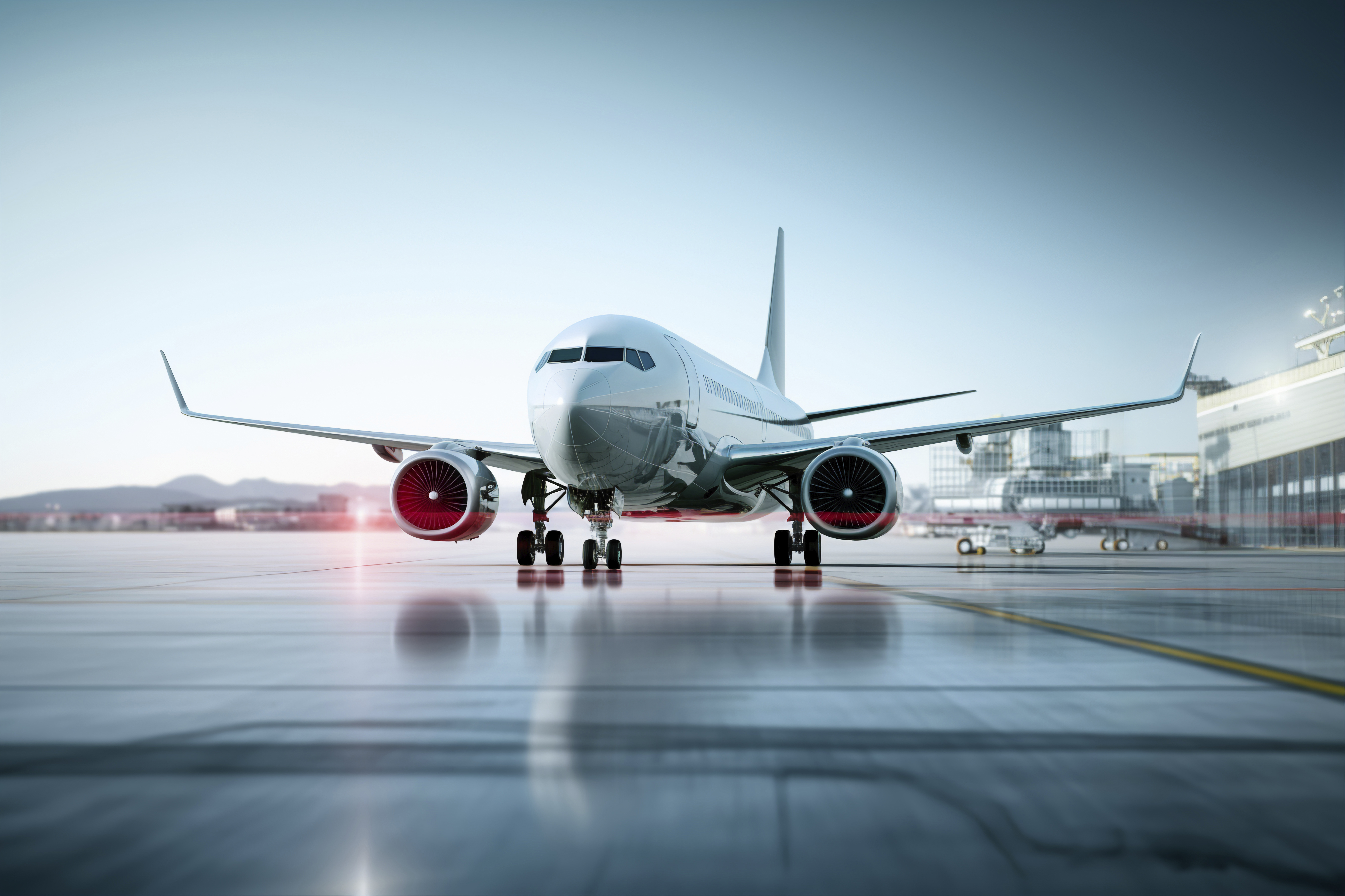 Aircraft ready for departure